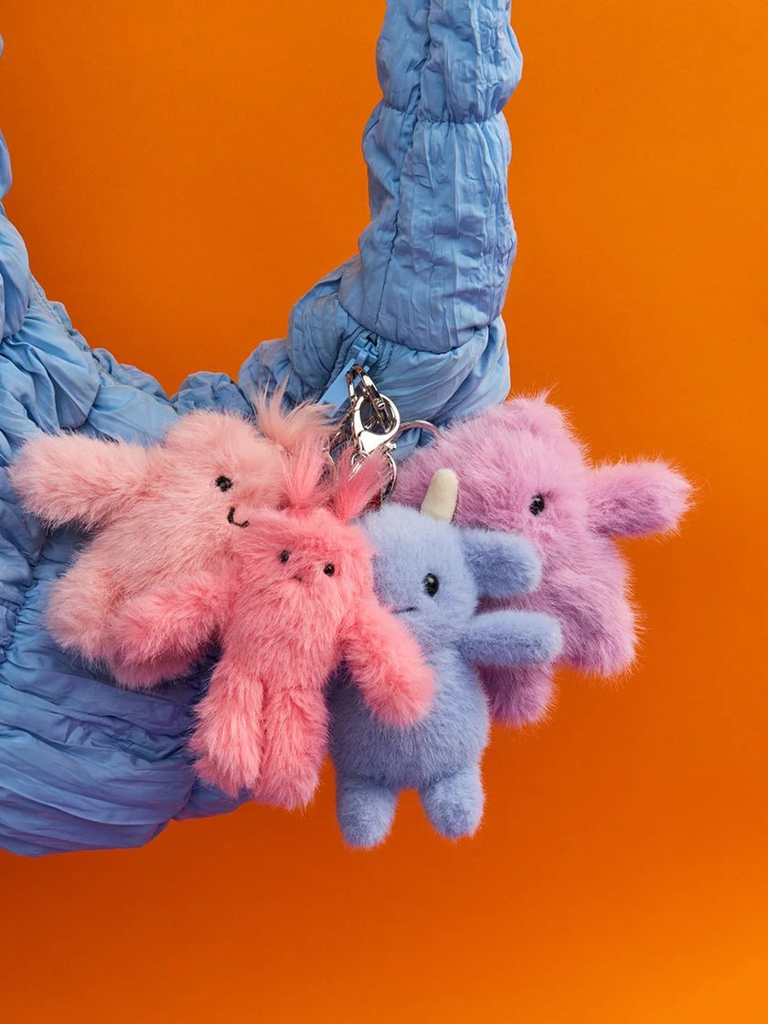 Sleutelhanger Mumbel ECO Blossom Pink - 12 cm - Sleutelhangers Bon Ton Toys - In den Olifant