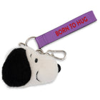 Sleutelhanger Snoopy ECO Fuzzy Cream bag charm - 8 cm - Sleutelhangers Bon Ton Toys - In den Olifant