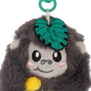 Sleutelhanger Super Soft! Plush Key Ring - Gorilla - Sleutelhangers Legami - In den Olifant