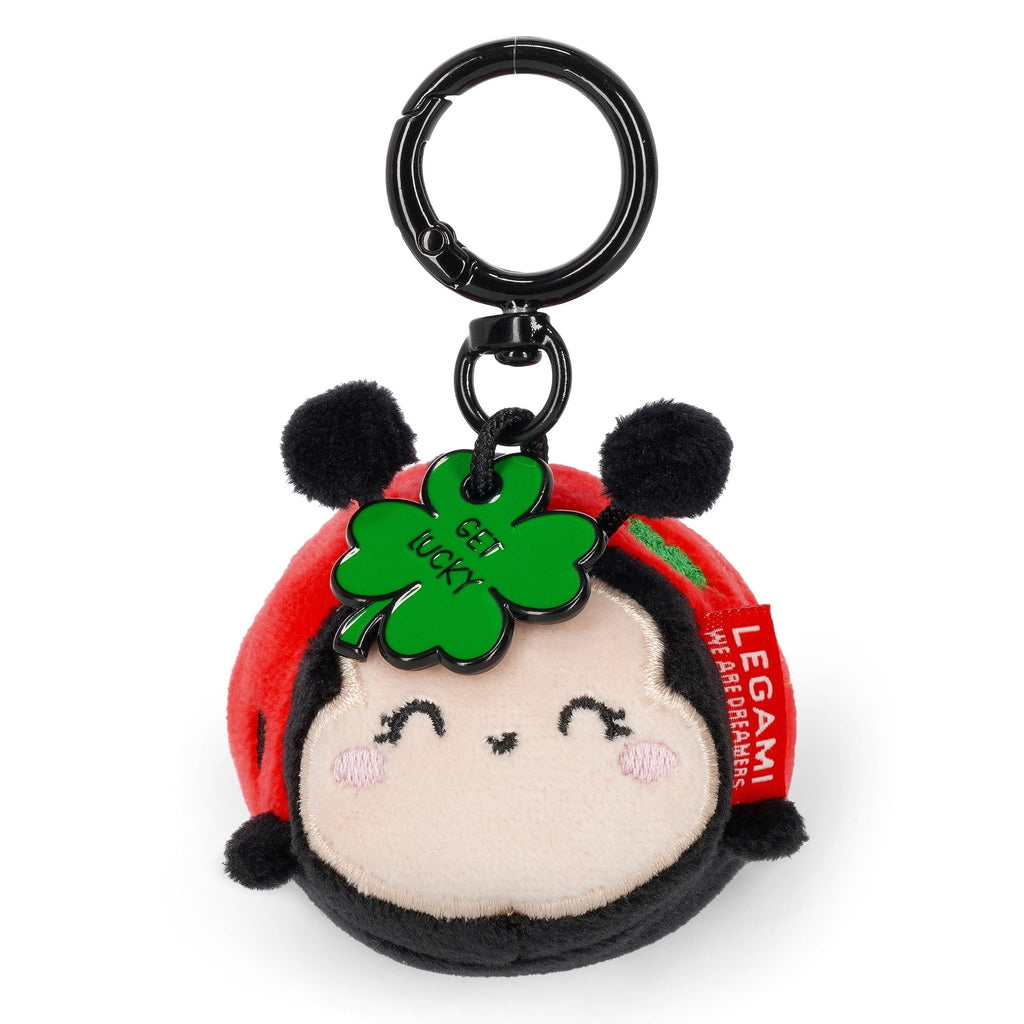Sleutelhanger Super Soft! Plush Key Ring - Ladybug - Sleutelhangers Legami - In den Olifant