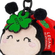 Sleutelhanger Super Soft! Plush Key Ring - Ladybug - Sleutelhangers Legami - In den Olifant