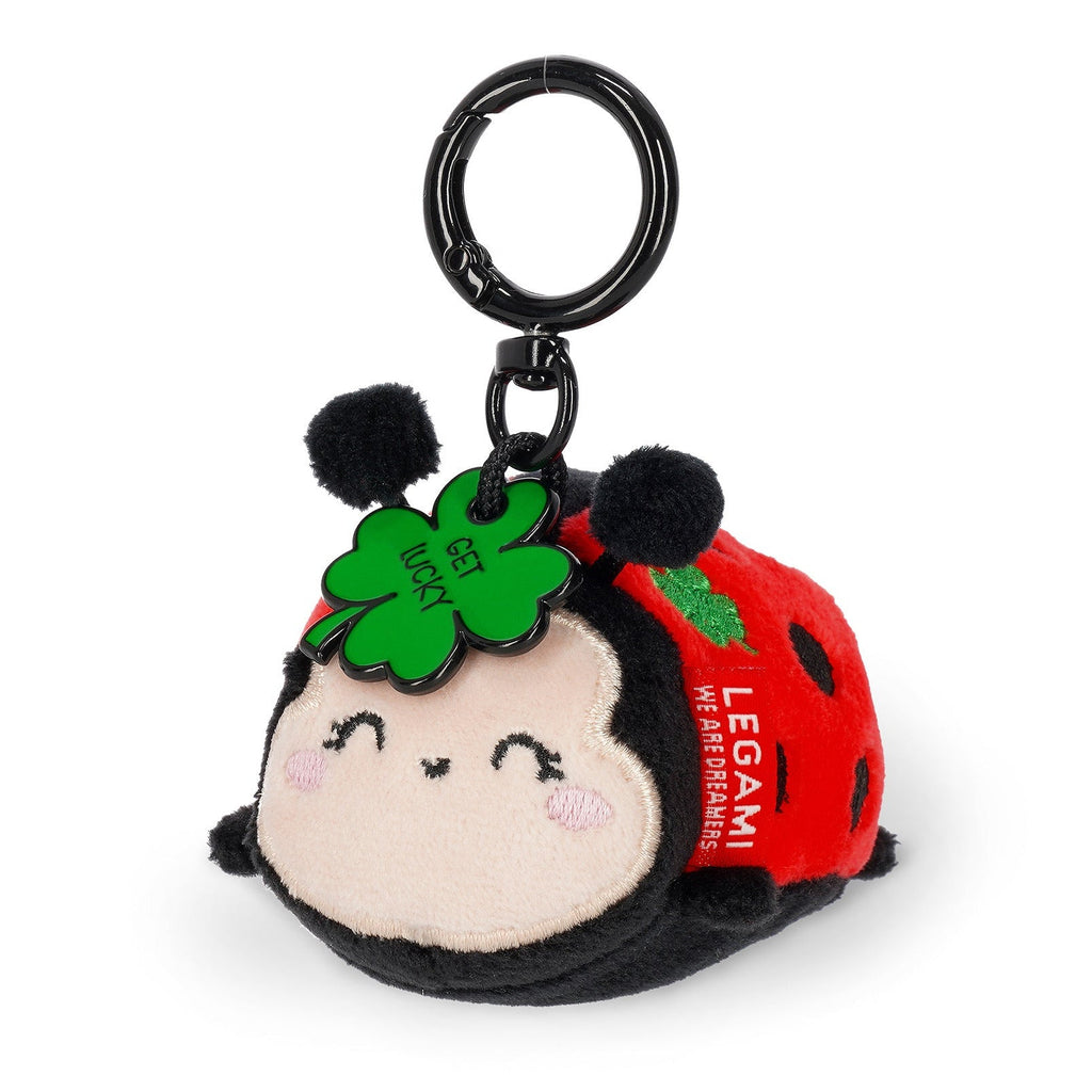 Sleutelhanger Super Soft! Plush Key Ring - Ladybug - Sleutelhangers Legami - In den Olifant