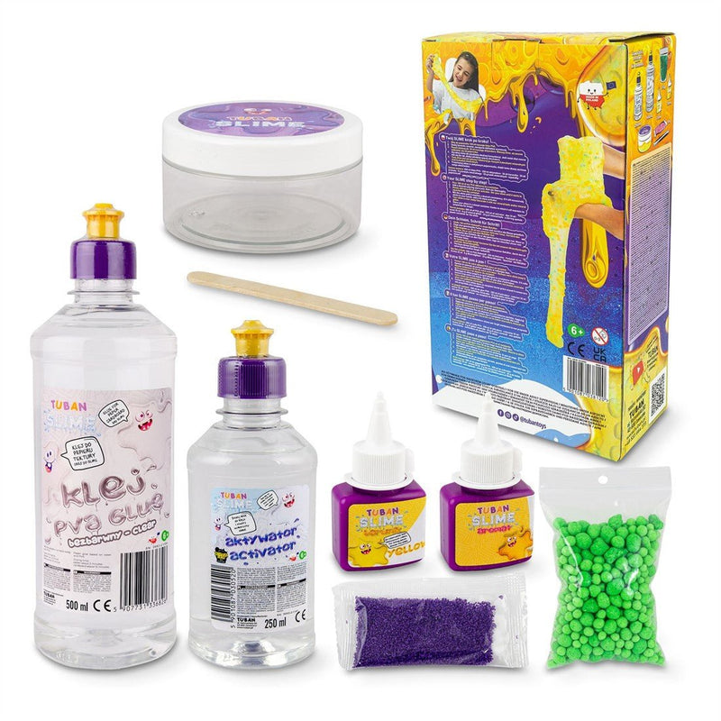 Slijmkit DIY Tuban Sensory Slime 6 in 1 - Knutselsets Tuban - In den Olifant