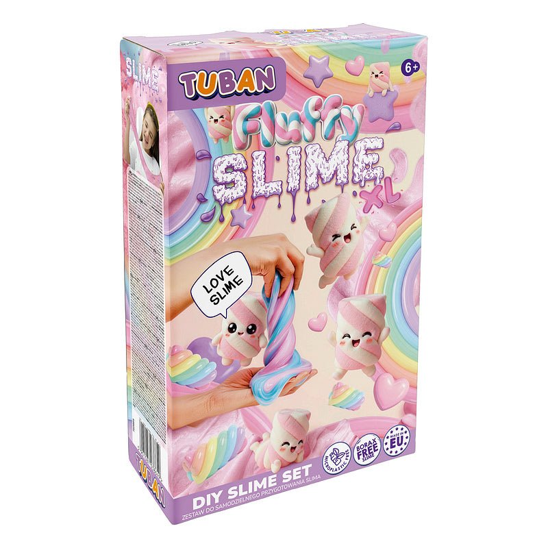 Slijmkit DIY Tuban Slime Fluffy XL - Knutselsets Tuban - In den Olifant