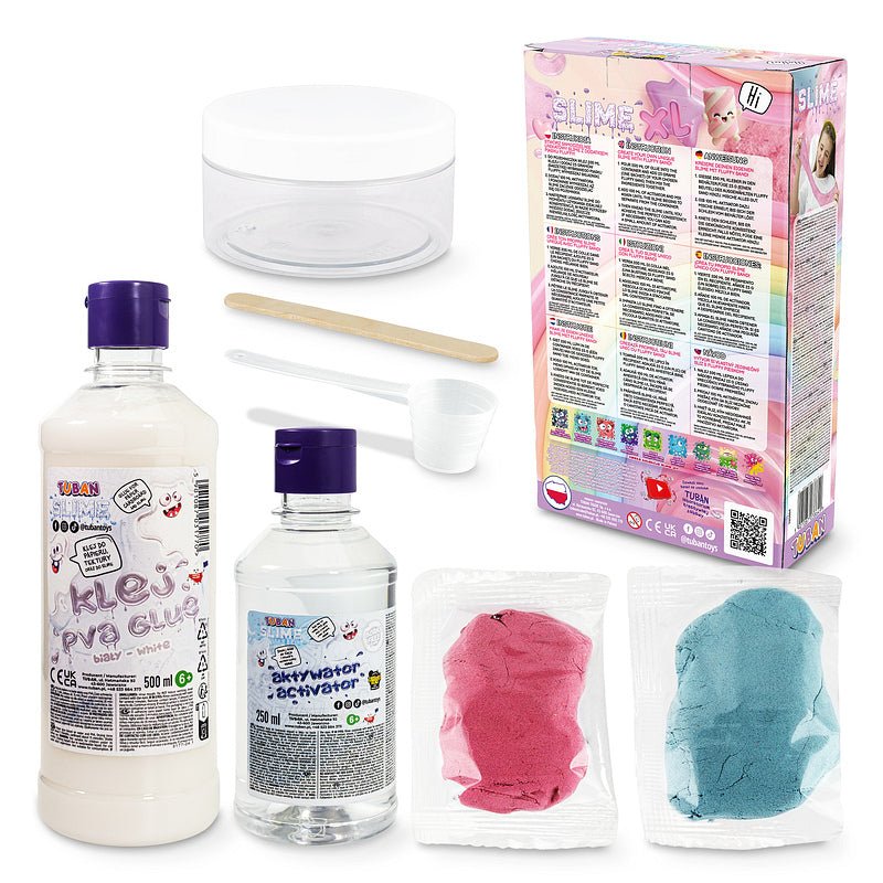 Slijmkit DIY Tuban Slime Fluffy XL - Knutselsets Tuban - In den Olifant