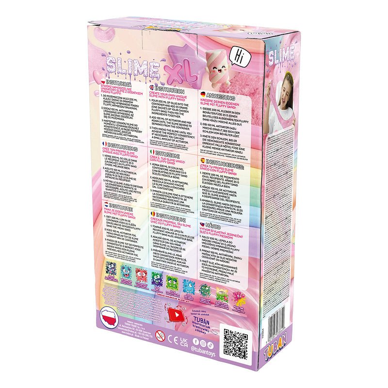 Slijmkit DIY Tuban Slime Fluffy XL - Knutselsets Tuban - In den Olifant