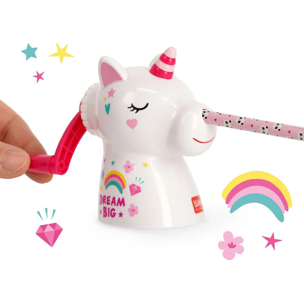 Slijper Dream Big Unicorn - Schrijfwaren Legami - In den Olifant