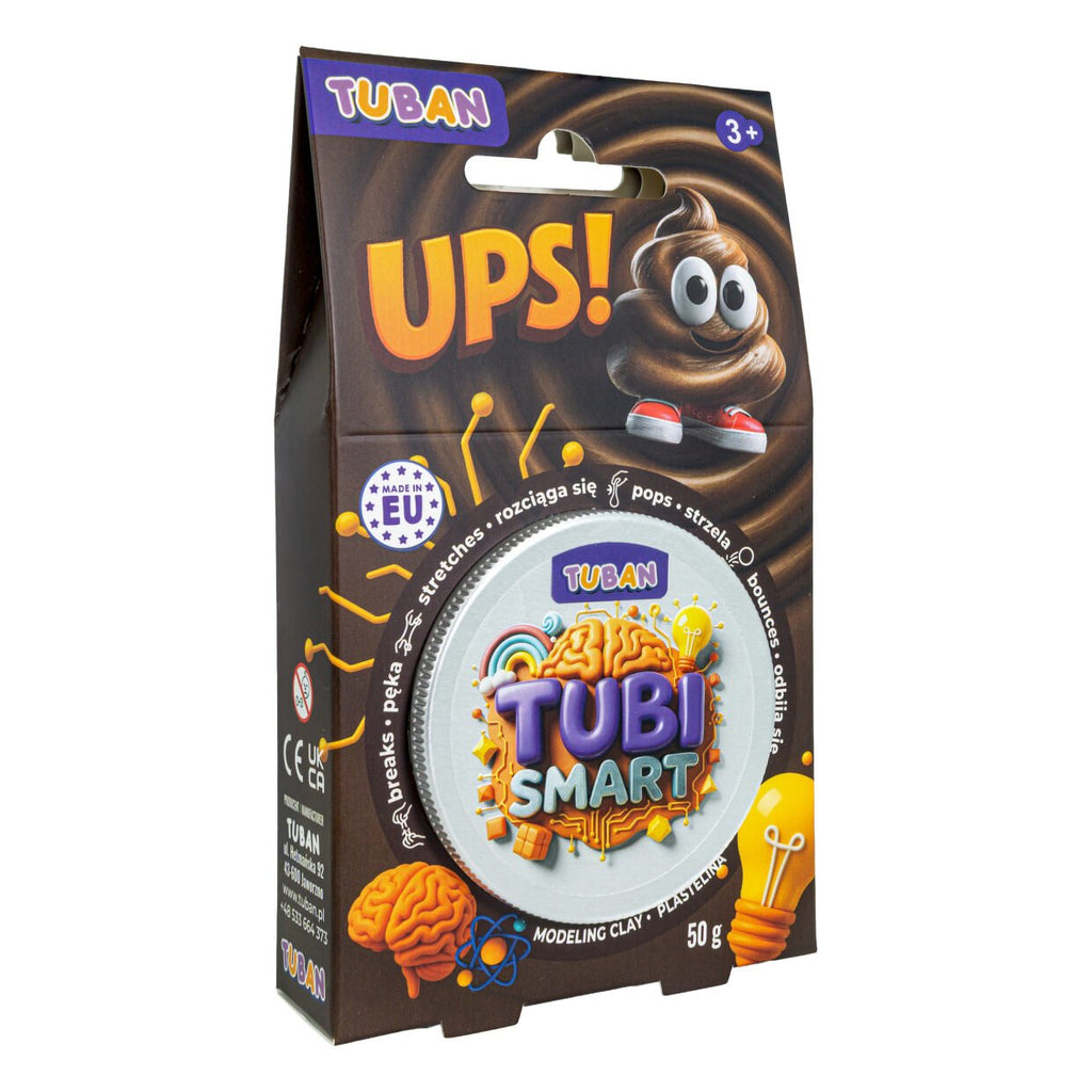 Slimme klei Tubi Smart - UPS! - Sensorisch speelgoed Tuban - In den Olifant
