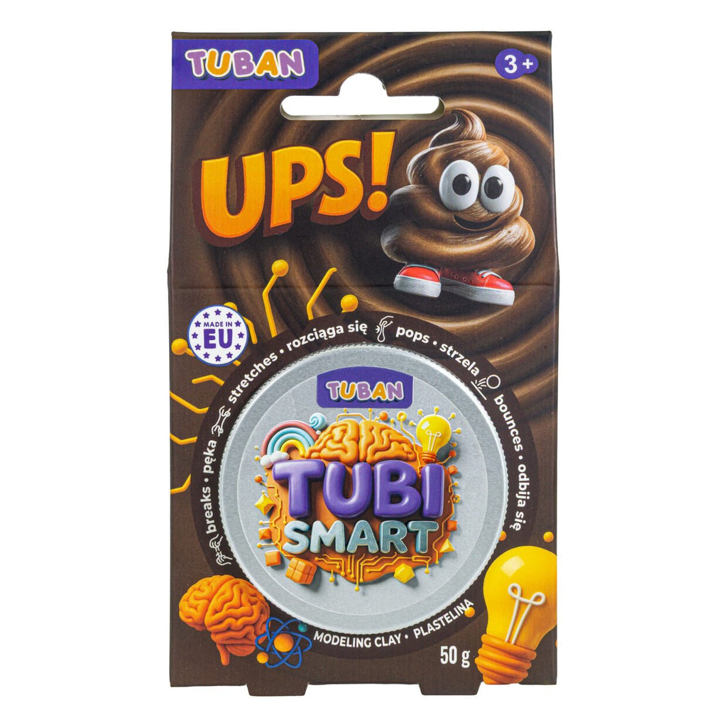 Slimme klei Tubi Smart - UPS! - Sensorisch speelgoed Tuban - In den Olifant