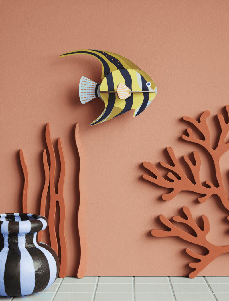 Small Sea Creature - Angelfish - Muurdecoratie Studio Roof - In den Olifant