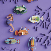Small Sea Creature - Lagoon Triggerfish - Muurdecoratie Studio Roof - In den Olifant