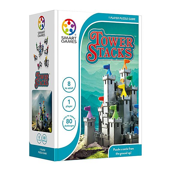 Uitdagende 3D Puzzel - Tower Stacks