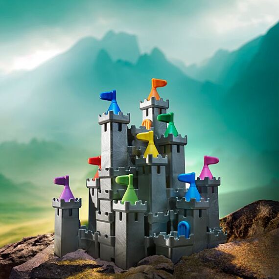 Uitdagende 3D Puzzel - Tower Stacks