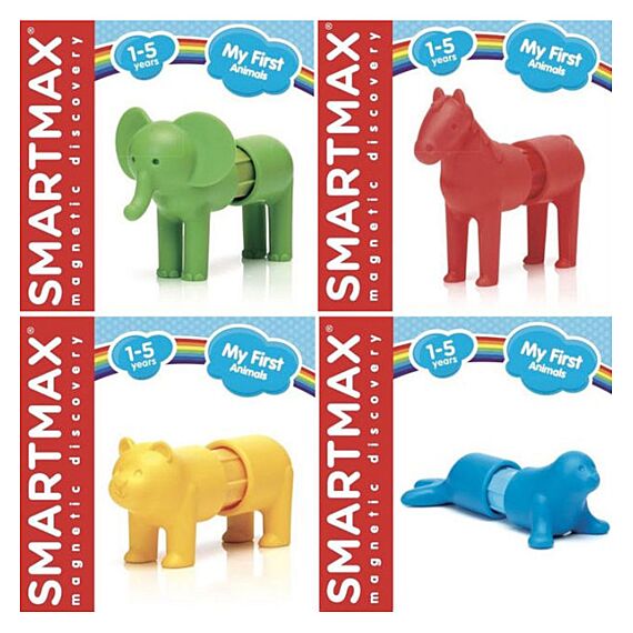 Smartmax My First Animals - 1 diertje - Speelfiguren Smart - In den Olifant