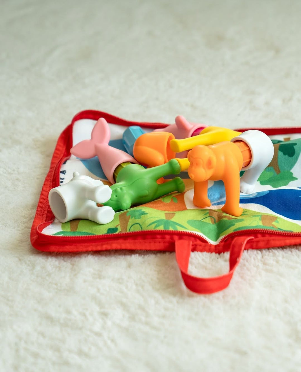 Smartmax My First Animals Around the World - Magnetische bouwspeelgoed Smart - In den Olifant