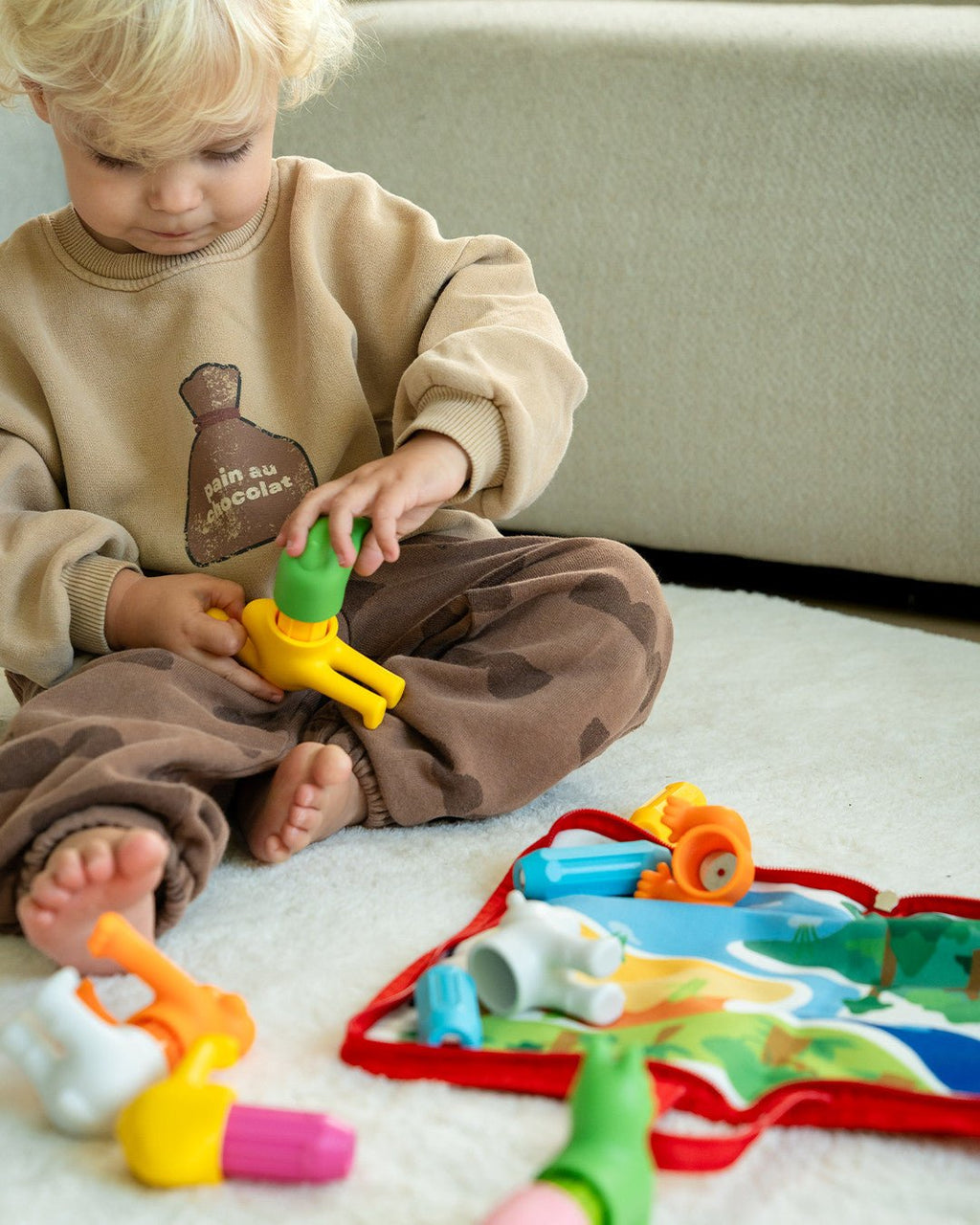 Smartmax My First Animals Around the World - Magnetische bouwspeelgoed Smart - In den Olifant