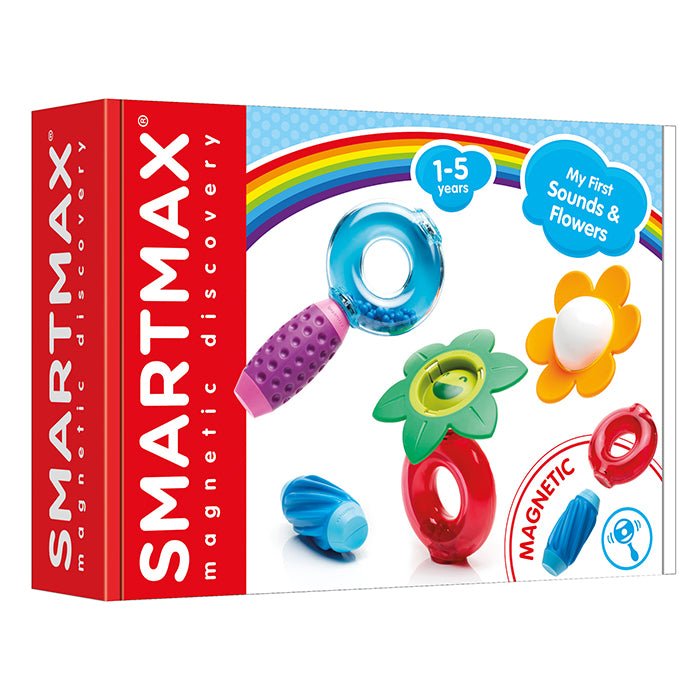 SmartMax My First Sounds & Flowers - Magnetische bouwspeelgoed Smart - In den Olifant