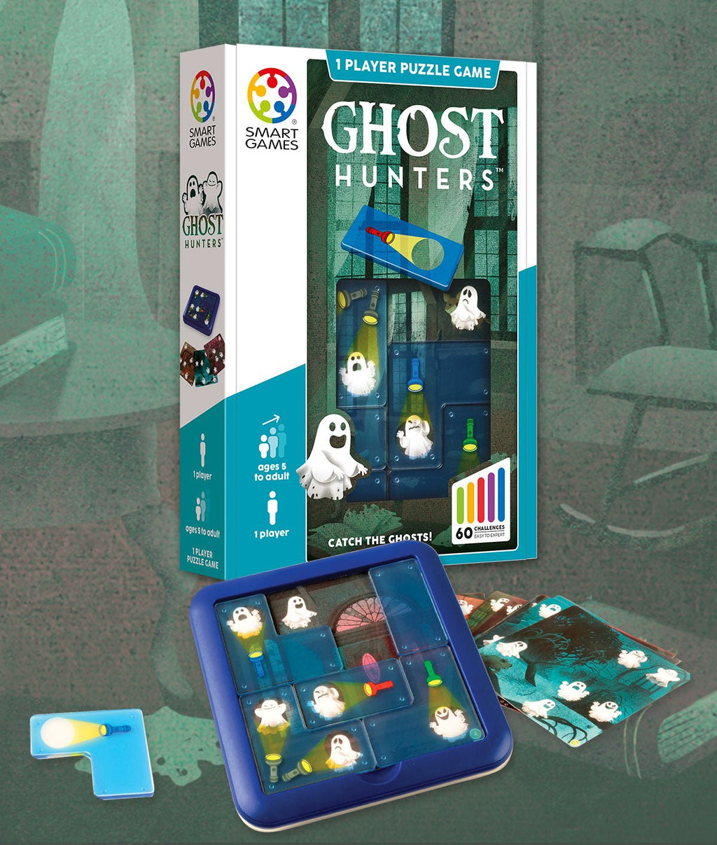 Smat Games Behendigheidsspel Ghost Hunters - 60 opdrachten - Reisspellen Smart - In den Olifant