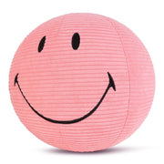 Smiley ECO Corduroy Bubblegum Pink - 23 cm - Fantasieknuffels Bon Ton Toys - In den Olifant