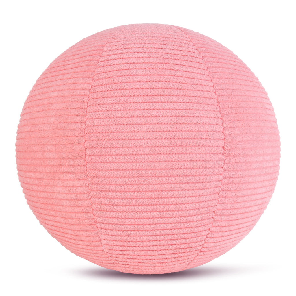 Smiley ECO Corduroy Bubblegum Pink - 23 cm - Fantasieknuffels Bon Ton Toys - In den Olifant