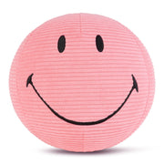 Smiley ECO Corduroy Bubblegum Pink - 23 cm - Fantasieknuffels Bon Ton Toys - In den Olifant