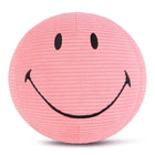 Smiley ECO Corduroy Bubblegum Pink - 23 cm - Fantasieknuffels Bon Ton Toys - In den Olifant
