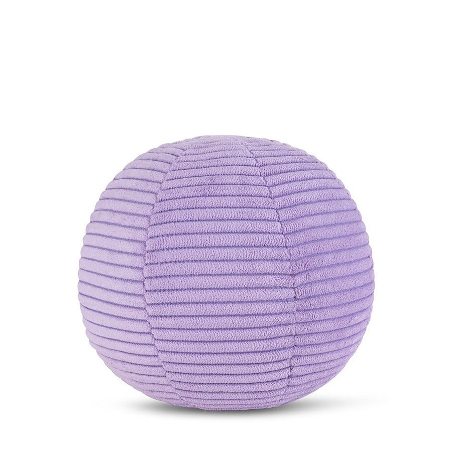 Smiley ECO Corduroy Dark Purple - 13 cm - Fantasieknuffels Bon Ton Toys - In den Olifant