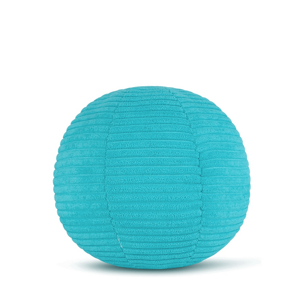 Smiley ECO Corduroy Teal - 13 cm - Fantasieknuffels Bon Ton Toys - In den Olifant