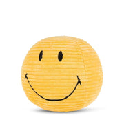 Smiley ECO Corduroy Yellow - 13 cm - Fantasieknuffels Bon Ton Toys - In den Olifant