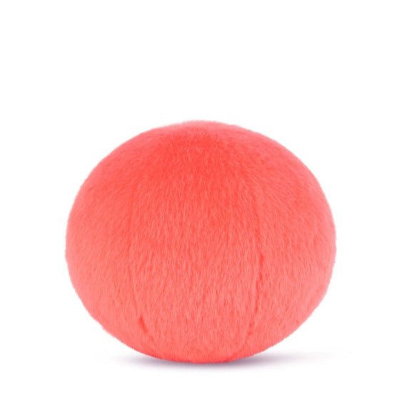 Smiley ECO Fuzzy Bright Coral - 13 cm - Fantasieknuffels Bon Ton Toys - In den Olifant