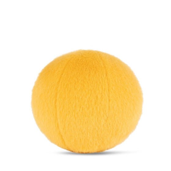 Smiley ECO Fuzzy Yellow - 13 cm - Fantasieknuffels Bon Ton Toys - In den Olifant