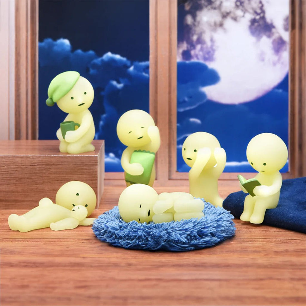 Smiski Bed series - Speelfiguren Smiski - In den Olifant