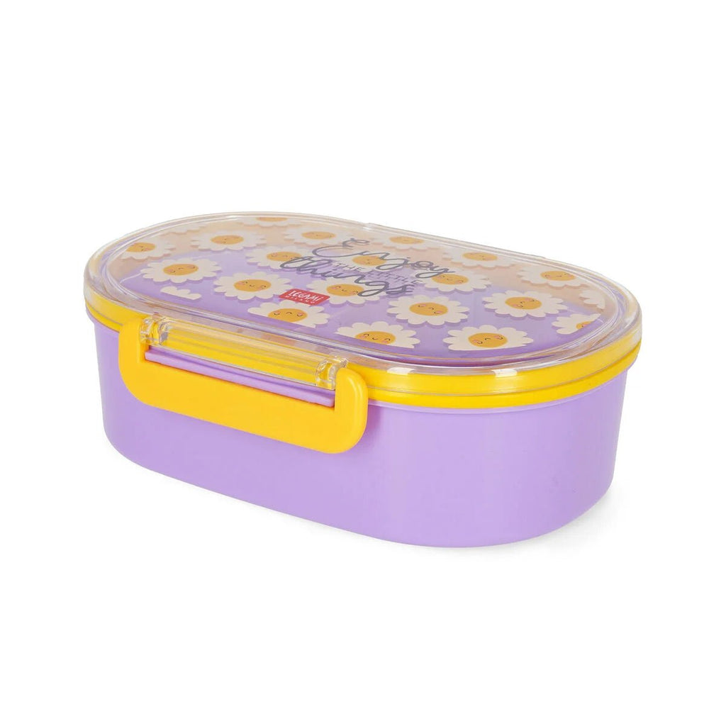 Snackdoosje Snack & Go Daisy - 500 ml - Lunchboxen en snackdoosjes Legami - In den Olifant