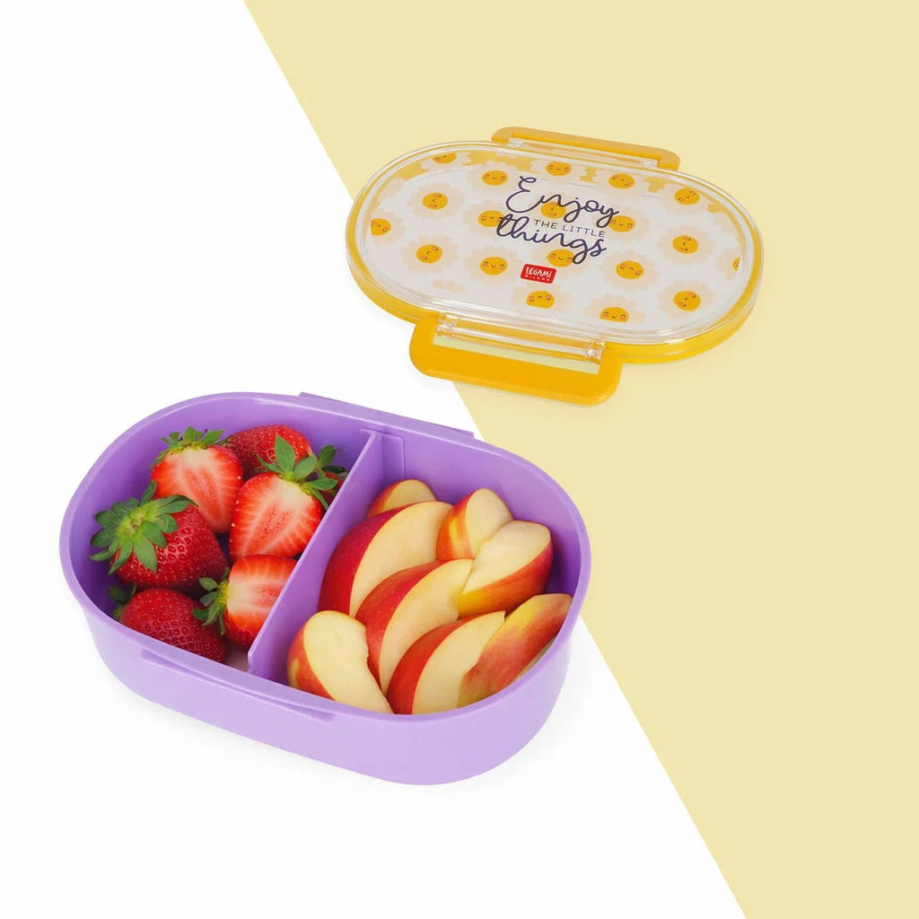 Snackdoosje Snack & Go Daisy - 500 ml - Lunchboxen en snackdoosjes Legami - In den Olifant