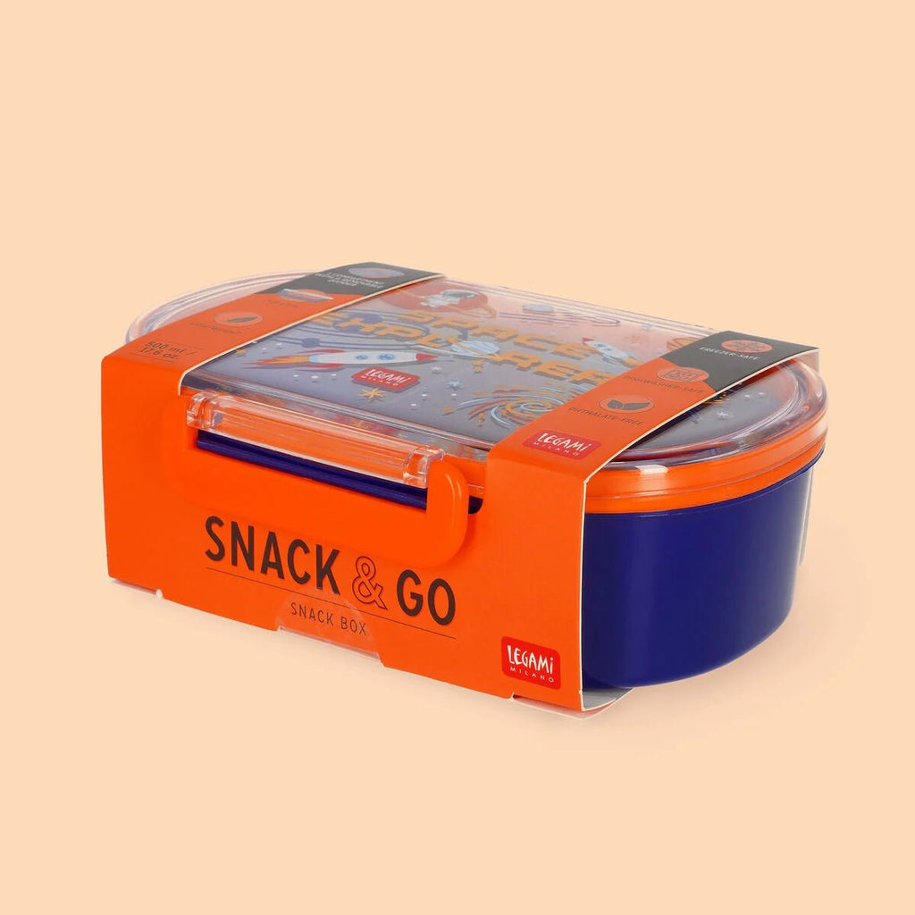 Snackdoosje Snack & Go Space - 500 ml - Lunchboxen en snackdoosjes Legami - In den Olifant