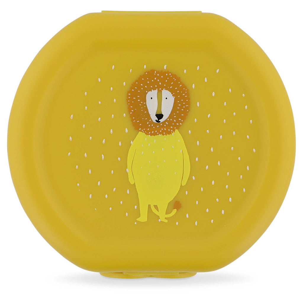 Snackdoosjes met clip Mr. Lion - set van 2 - Lunchboxen en snackdoosjes Trixie - In den Olifant