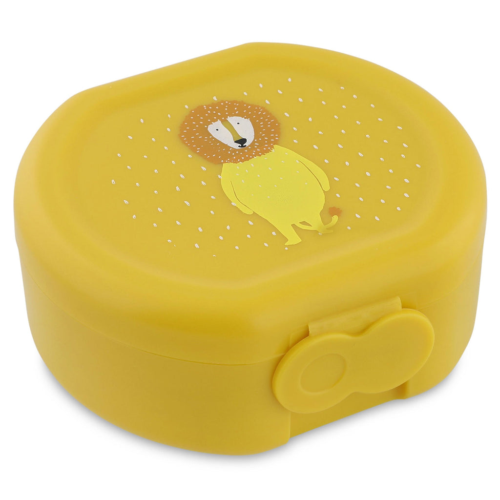 Snackdoosjes met clip Mr. Lion - set van 2 - Lunchboxen en snackdoosjes Trixie - In den Olifant