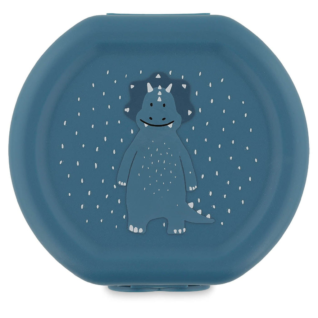 Snackdoosjes met clip Mr. Triceratops - set van 2 - Lunchboxen en snackdoosjes Trixie - In den Olifant