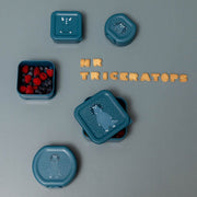 Snackdoosjes met clip Mr. Triceratops - set van 2 - Lunchboxen en snackdoosjes Trixie - In den Olifant