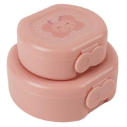 Snackdoosjes met clip Mrs. Butterfly - set van 2 - Lunchboxen en snackdoosjes Trixie - In den Olifant