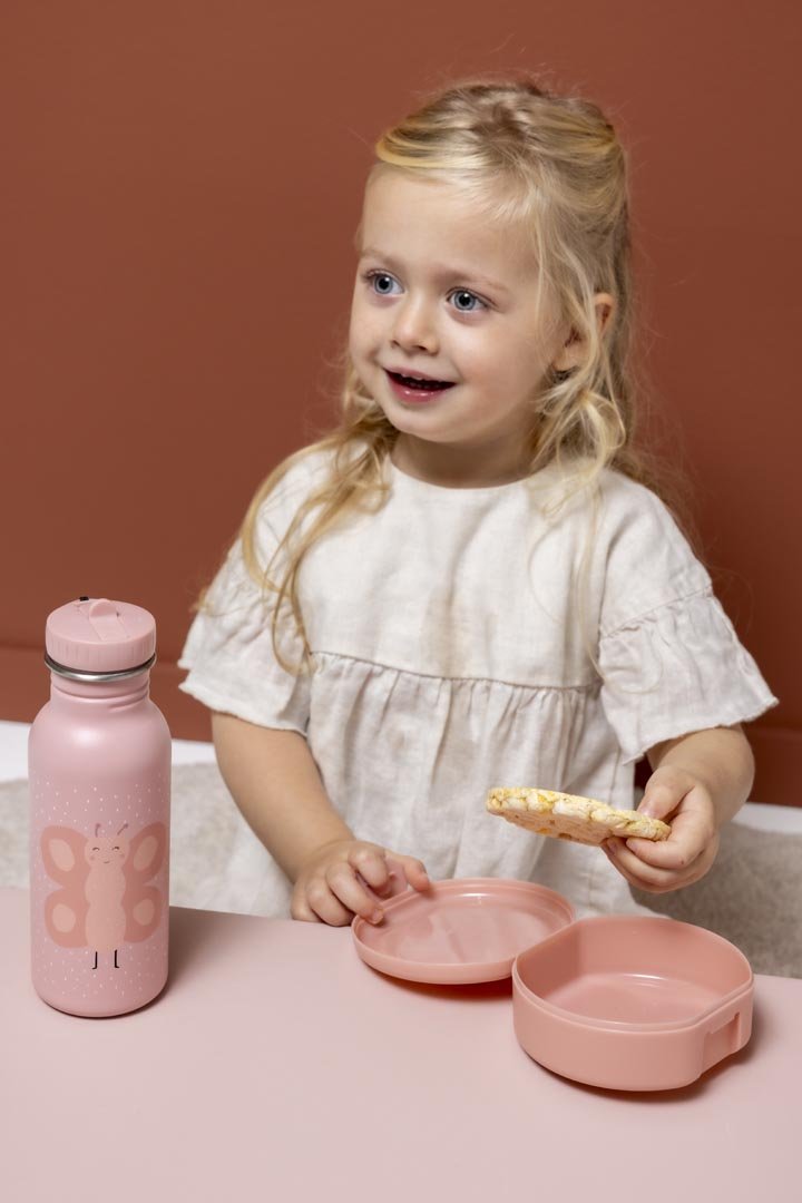 Snackdoosjes met clip Mrs. Butterfly - set van 2 - Lunchboxen en snackdoosjes Trixie - In den Olifant