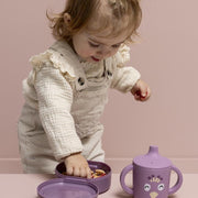 Snackdoosjes met clip Mrs. Peacock - set van 2 - Lunchboxen en snackdoosjes Trixie - In den Olifant