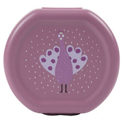 Snackdoosjes met clip Mrs. Peacock - set van 2 - Lunchboxen en snackdoosjes Trixie - In den Olifant