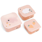Snackdoosjes Tiny Farm Powder - set van 3 - Lunchboxen en snackdoosjes Done by Deer - In den Olifant
