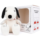 Snoopy Corduroy Cream In Giftbox - 27 cm - huisdieren Bon Ton Toys - In den Olifant