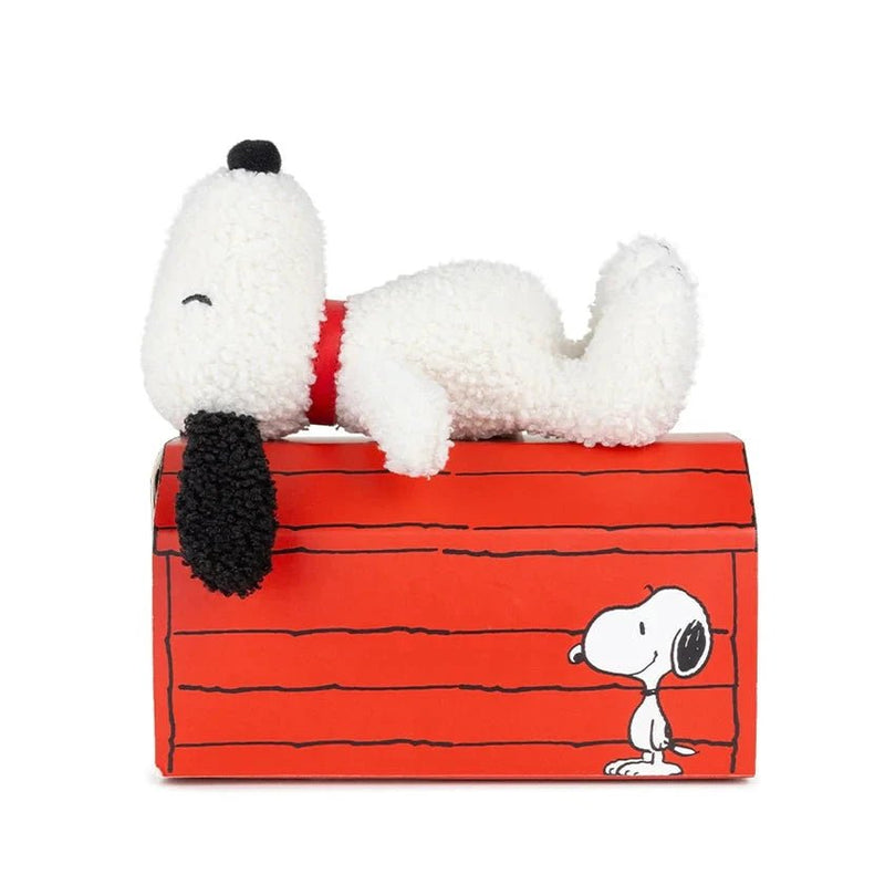 Snoopy Eco Tiny Teddy Cream In Giftbox - 17 Cm - huisdieren Bon Ton Toys - In den Olifant