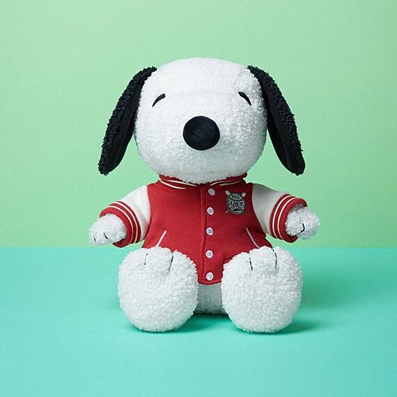 Snoopy With Varsity Jacket - 25 cm - huisdieren Bon Ton Toys - In den Olifant