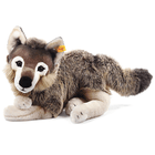 Knuffel Snorry Dangling Wolf Dark Grey - 40 Cm