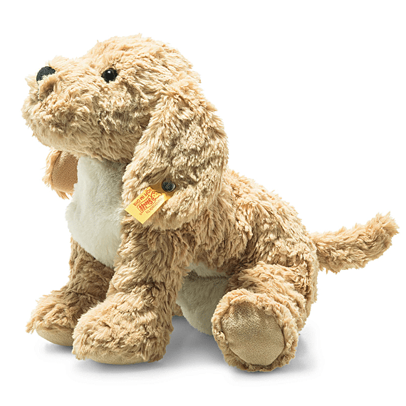 Knuffel Hond Soft Cuddly Friends Berno Goldendoodle Beige - 26 Cm