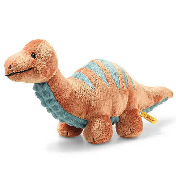 Knuffel Dino Soft Cuddly Friends Brontosaurus Orange - 28Cm